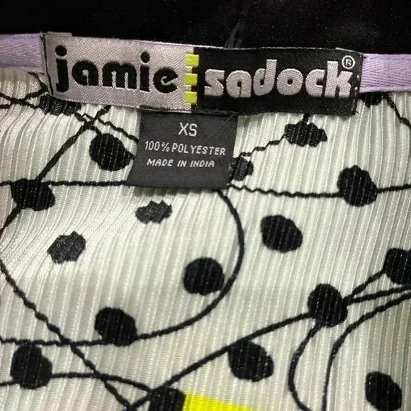 Jamie Sadock Polo Golf Sleeveless Top abstract design Women's XS - Picture 8 of 8